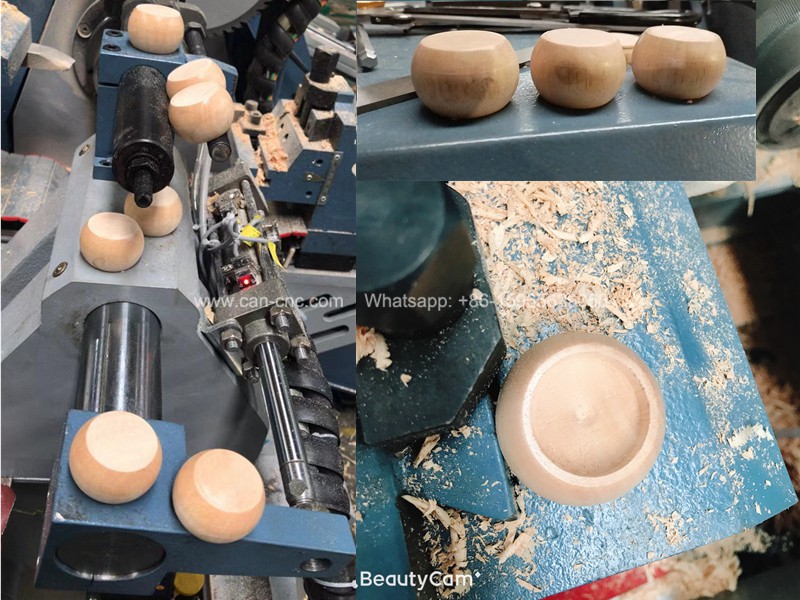 wood cover processing by wood cnc lathe (1)